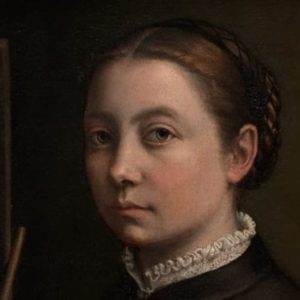 Sofonisba Anguissol self-portrait excerpt