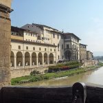 Vasari Corridor from the Uffizi as seen from the Ponte Vecchio Credit: Wikipedia