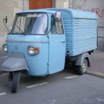 Piaggio Ape vehicle By Xhienne - Own work, CC BY-SA 3.0, https://commons.wikimedia.org/w/index.php?curid=2160475
