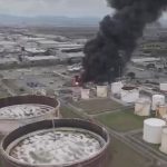 ENI plant rexplostion. (image credit: Eugenio Giani/Facebook)