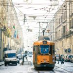 Transport strike reduced to 4 hours for trains, trams and buses. Image credit: Shutterstock. Tram in Turin