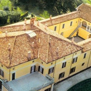 Aerial view of Villa verdi
