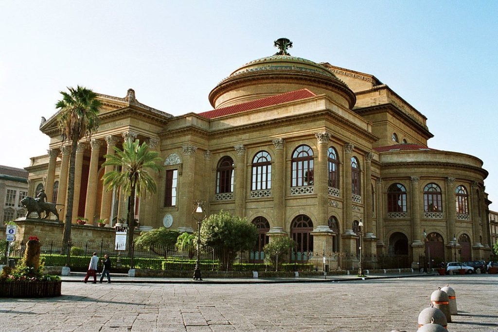 Teatro Massimo, Palermo Credit: By Bjs - Own work, CC0, https://commons.wikimedia.org/w/index.php?curid=1868148