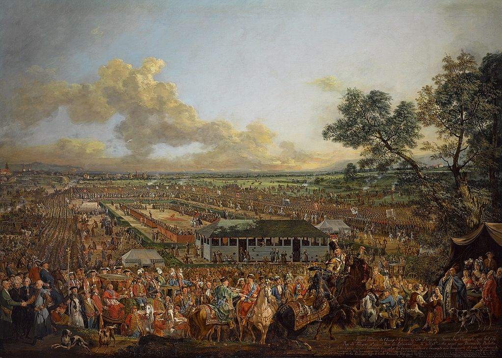 Election of Stanislaus Augustus by Bellotto. Public domain