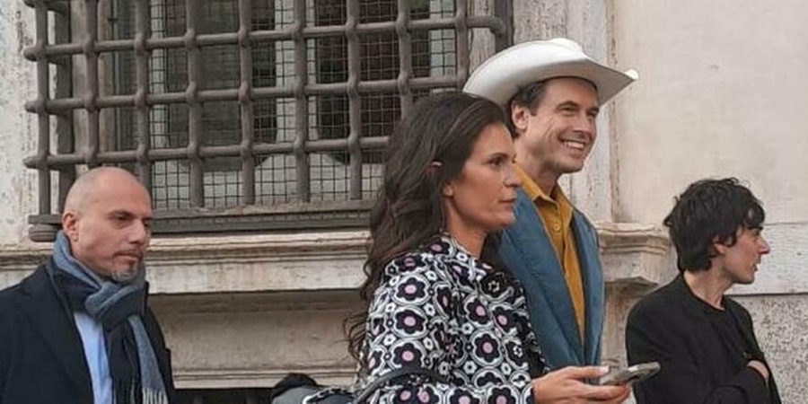 Kimbal Musk with Veronica Berti and Andrea Stroppa