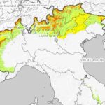 Avalanche risk map