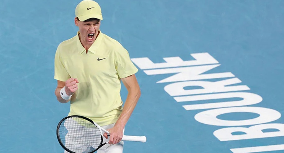 Sinner into second Australian Open final. Credit: Australian Open