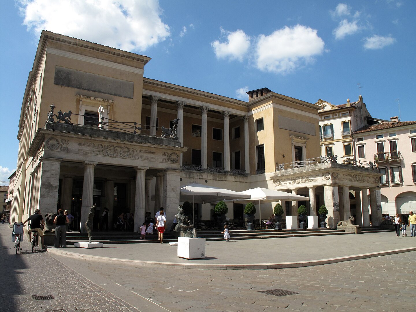 Caffe Pedrocchi where some of the Padua uprising took place in 1848.
