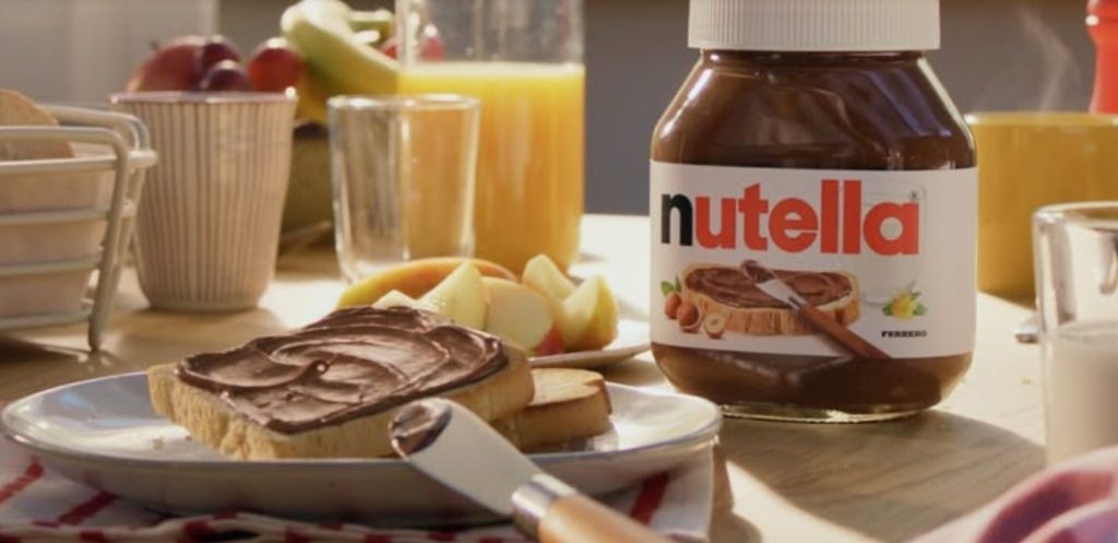 Nutella. Image Credit: Nutella Facebook page