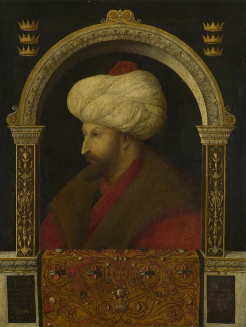 Portrait of Sultan Mehmed II (circa 1480),
