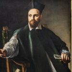 Edited Caravaggio, Portrait of Monsignor Maffeo Barberini, early 1600sCourtesy Gallerie Nazionali di Arte Antica