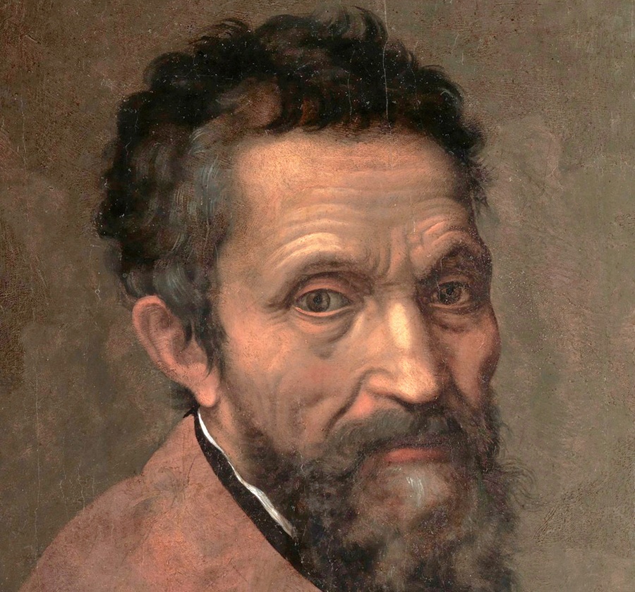 Michelangelo. Credit: By Attributed to Daniele da Volterra - Metropolitan Museum of Art, online collection (The Met object ID 436771), Public Domain, https://commons.wikimedia.org/w/index.php?curid=93197995