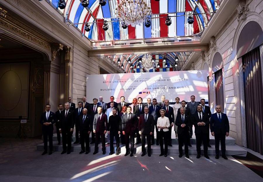 Paris Summit on Ukraine. Image credit: www.governo.it