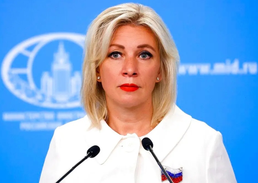 Spokeswoman for Russia Foreign Minitry, Maria Zakharova. Credit: AP