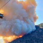 forest fire in Val Venosta. Image: Md.Sakib Ali on X