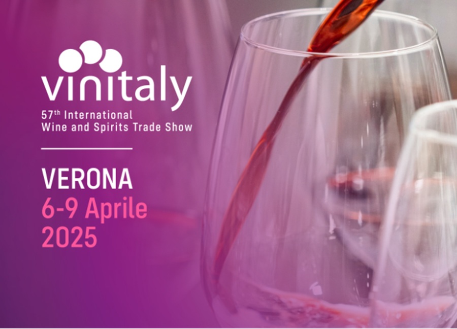 Poster for Vinitaly in Verona, MAy 2025
