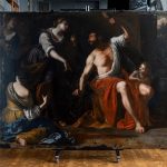 Hercules and Omphale - the restored Artemisia Gentileschi painting almost destroyed in the Beirut blast of 2020.