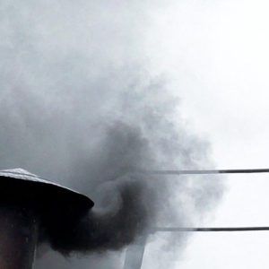 The first vote in the papal conclave resulted in black smoke, meaning the vote was inconclusive. Image credit: Vatican
