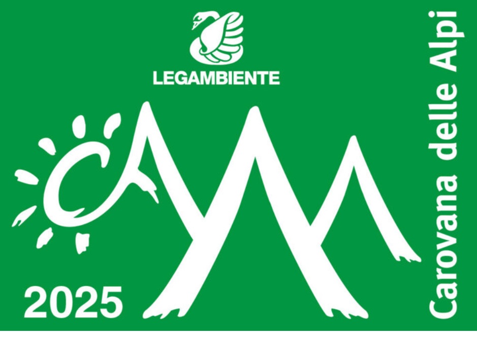 Carovana delle Alpi Green Flag. Image credit: Legambiente