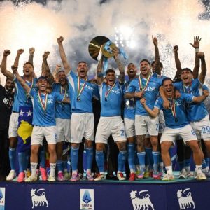 Napoli win Serie A for 4th time