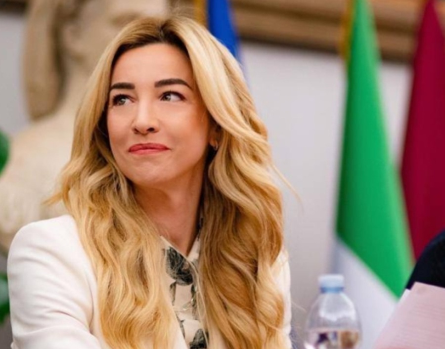 Silvia Salis, the centre-left candidate who has taken the Genoa seat. as Mayor