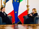 Macron tells Meloni not to interfere over Lyon killing of far-right activist Meloni and Macron hold bilateral talks. Image credit: Palazzo Chiggi meloni backs Macron on EU talks with Russia over peace for Ukraine