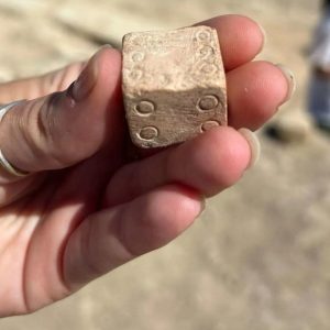 Artefact uncovered at Finziade, Sicily. Photo: Archaeological and Landscape Park of the Valley of the Temples.