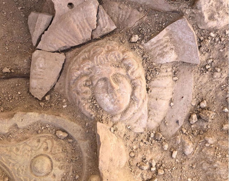 Artefact uncovered at Finziade, Sicily. Photo: Archaeological and Landscape Park of the Valley of the Temples.