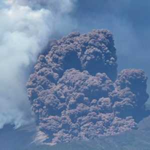 Mount Etna erupts on 2nd June 2025 Image credit: Photo by Roberta Tartoni