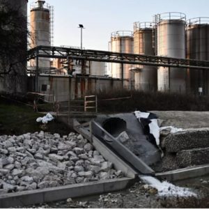 Chemical plant execs jailed over knowingly polluting drinking water from the now closed Miteni factory. © Marco BERTORELLO / AFP