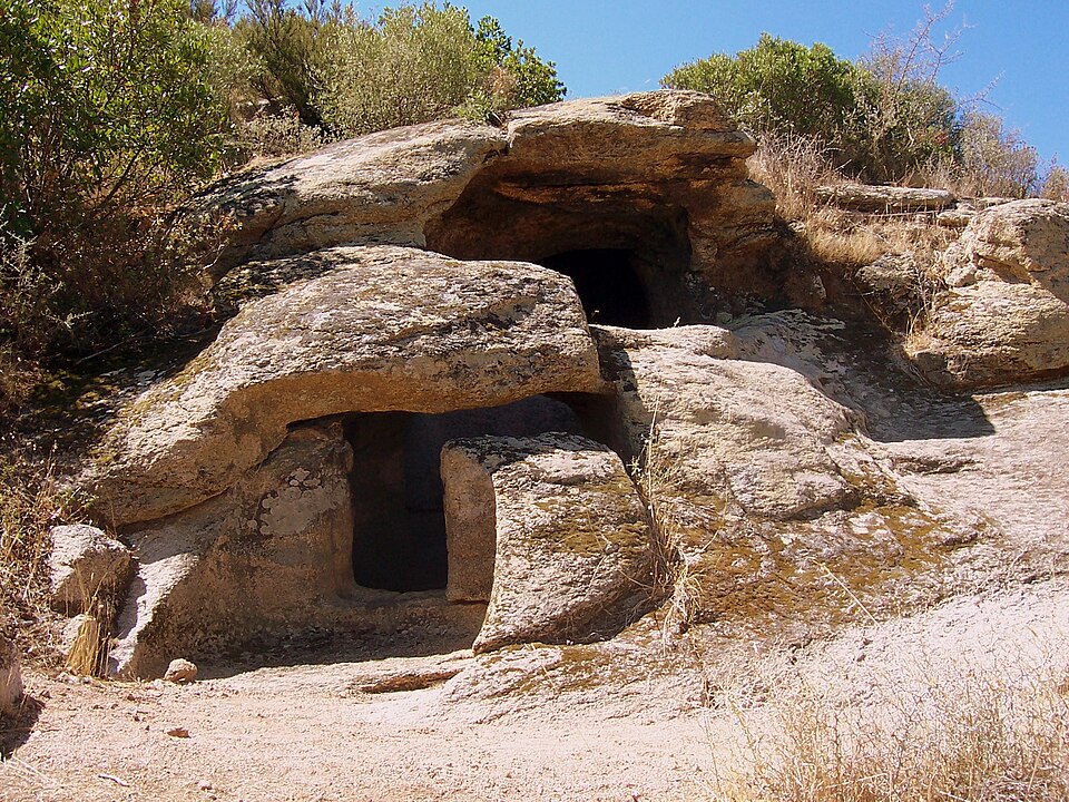 Italy seeking World heritage status for Sardinia's domus de janas. Pictured in the Domus de janas in Lotzorai. By Mauro Mereu - Own work, CC BY-SA 2.5, https://commons.wikimedia.org/w/index.php?curid=1140481