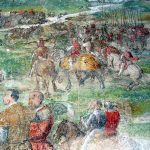 The Battle of Molinella - La battaglia della Riccardina [1467]. Affresco nel Castello di Malpaga, già di Bartolomeo Colleoni. By Giorces - Own work, CC BY-SA 2.5 it, https://commons.wikimedia.org/w/index.php?curid=770054