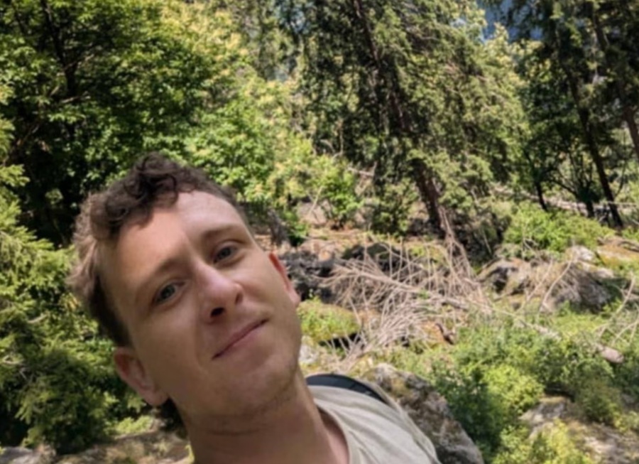 Matther Hall, a Bitish hiker missing in the Italian Alps. Image credit: Facebook