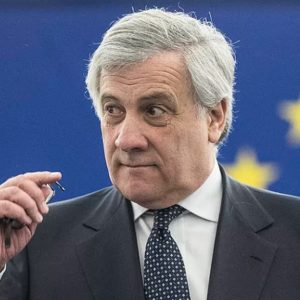 Tajani signs on behalf of Italy a statement called for an end to Israel's war in Gaza.