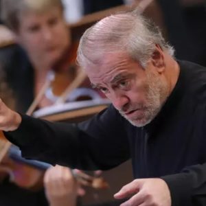 Russian conductor Valery Gergiev whose concert has been cancelled