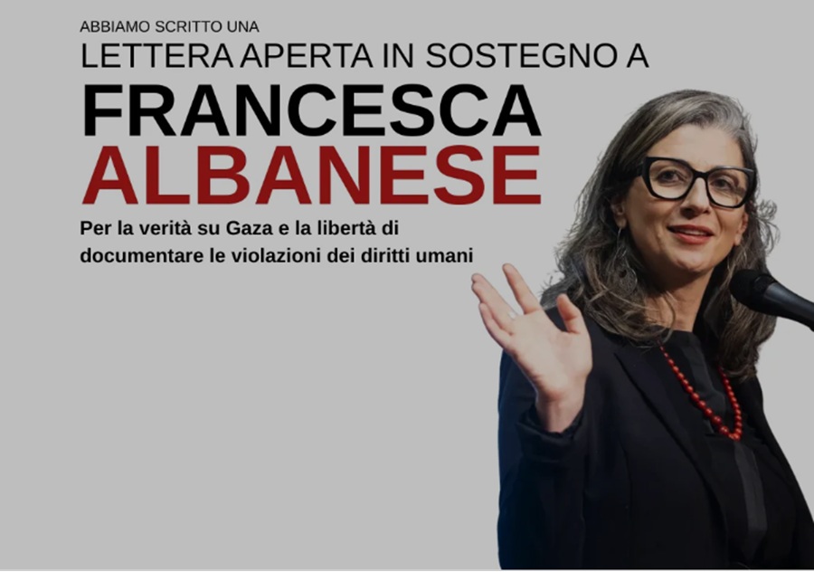 letter supporting Albanese signed by Tlon members, actors etc. Image credit: Tlon