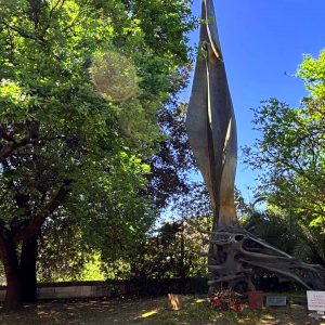 Matteotti monument vandalised