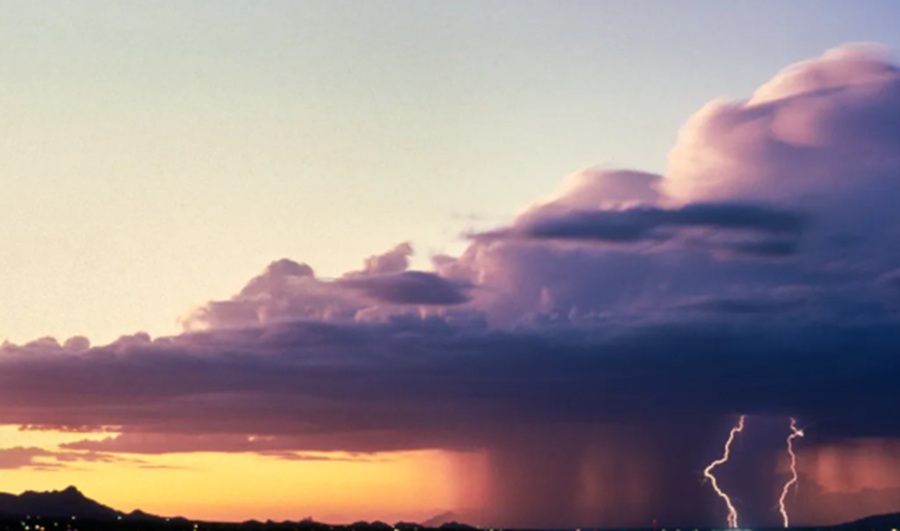 heat burst storms