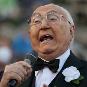 Pippo Baudo in Verona 2021 Credit: AP PHoto/Luca Bruno