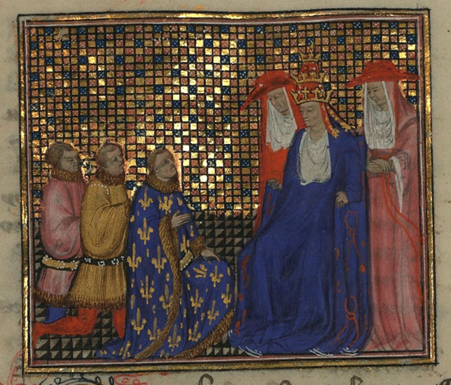 Antipope Clement VII Interview between the duke of Anjou with pope Clement VII at Avignon (1379). By Giac Master - This file comes from Gallica Digital Library and is available under the digital ID btv1b60007003/f28, Public Domain, https://commons.wikimedia.org/w/index.php?curid=41753550