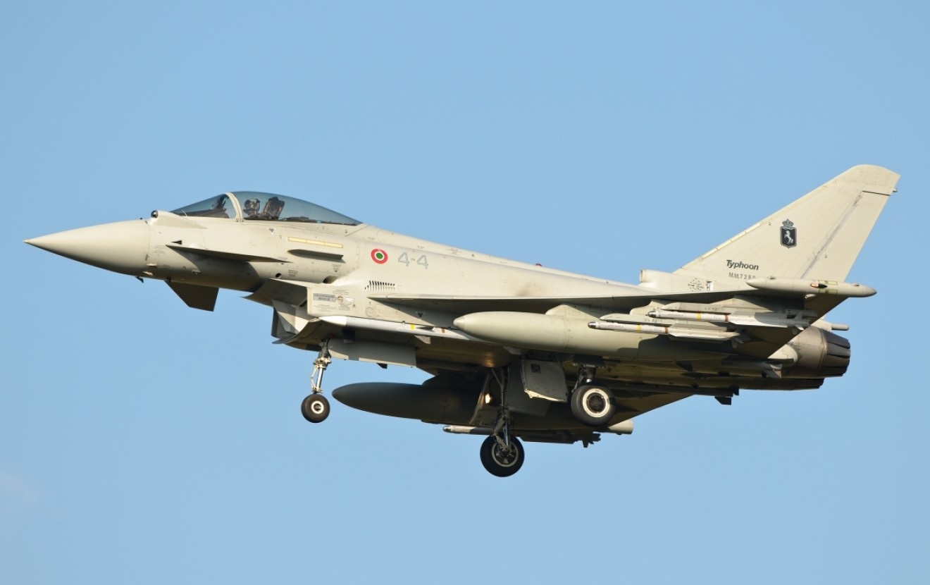 eurofighter typhoon - element of the Eastern Sentry operation