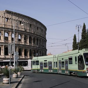 Rome tram services suspended until 8th December. Image credit: By Manny Mannheimer - Own work, CC BY 4.0, https://commons.wikimedia.org/w/index.php?curid=124053851