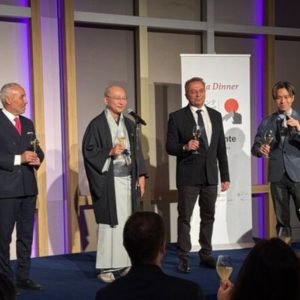 Piedmont exhibits culinary excellence in Japan Speeches at Osaka Piedmont Gala Dinner