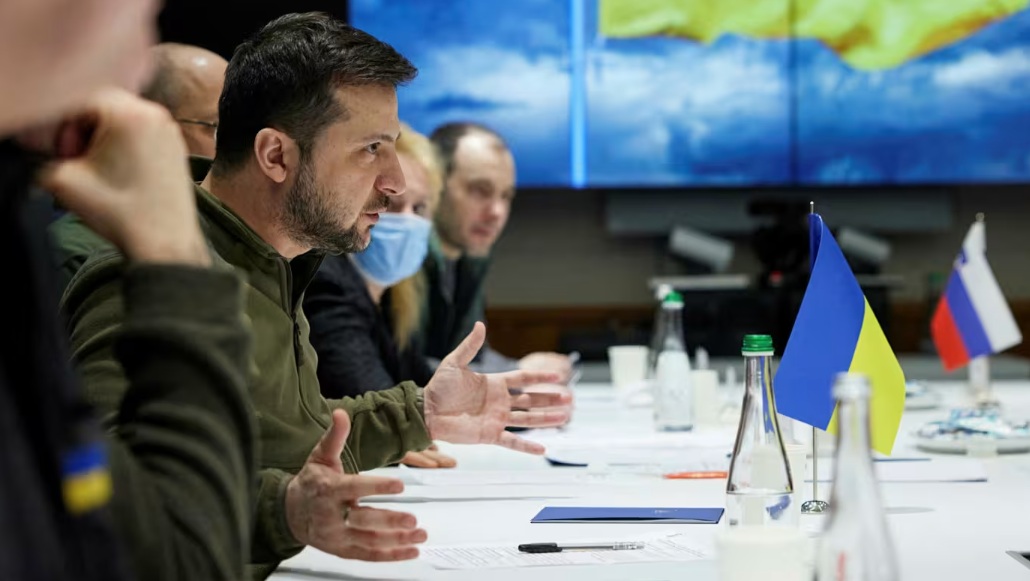 Ukraine Peace Plan © Ukraine presidency/AFP/Getty