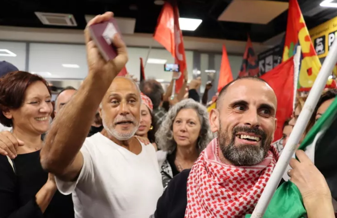 Italian flotilla detainees released