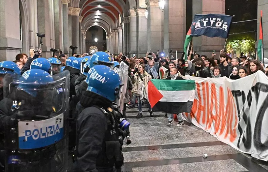 Strike and protests across Italy
