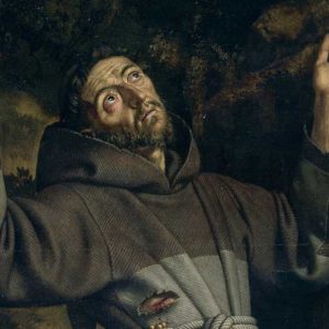 On this day in history: death of St Francis of Assisi Frans Pourbus the Younger, 1569 – 1622. Saint Francis Receiving the Stigmata, 1620 (detail). Oil on canvas, 227 x 162 cm. Musée du Louvre, Paris. © RMN-Grand Palais (musée du Louvre) / Gérard Blot.