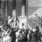 Depiction of the murder of Pellegrino Rossi in Rome, 1848. By H. de Montaut - César Vimercati, Histoire de l'Italie en 1848-49, 7e édition, Paris, 1859., Public Domain, https://commons.wikimedia.org/w/index.php?curid=11148035