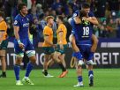 Italian rugby team celebrate after beating Australia. Image credit: Andrea Bressanutti &LA Presse via AP