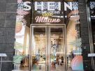 Shein pop-up store in Milan